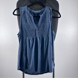 Lucky Brand Women's Sleeveless Blue Top Size S